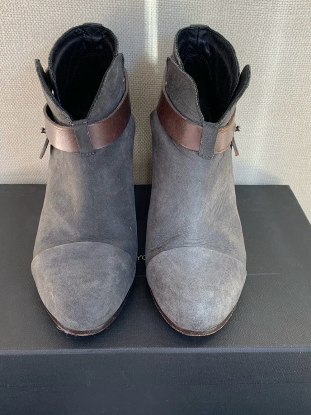 rag & bone Harrow Suede Ankle Booties